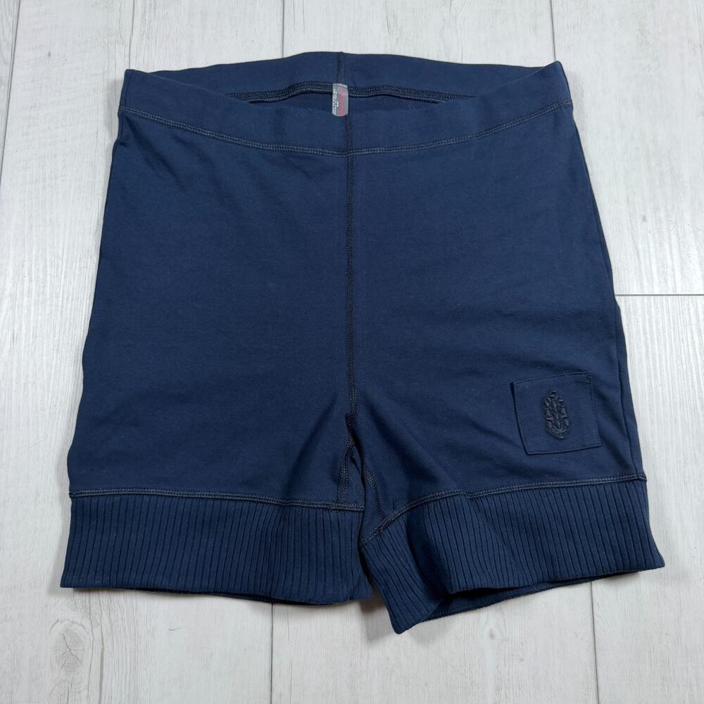 Free People Movement Navy Women's Medium Victory Biker Active Shorts Workout